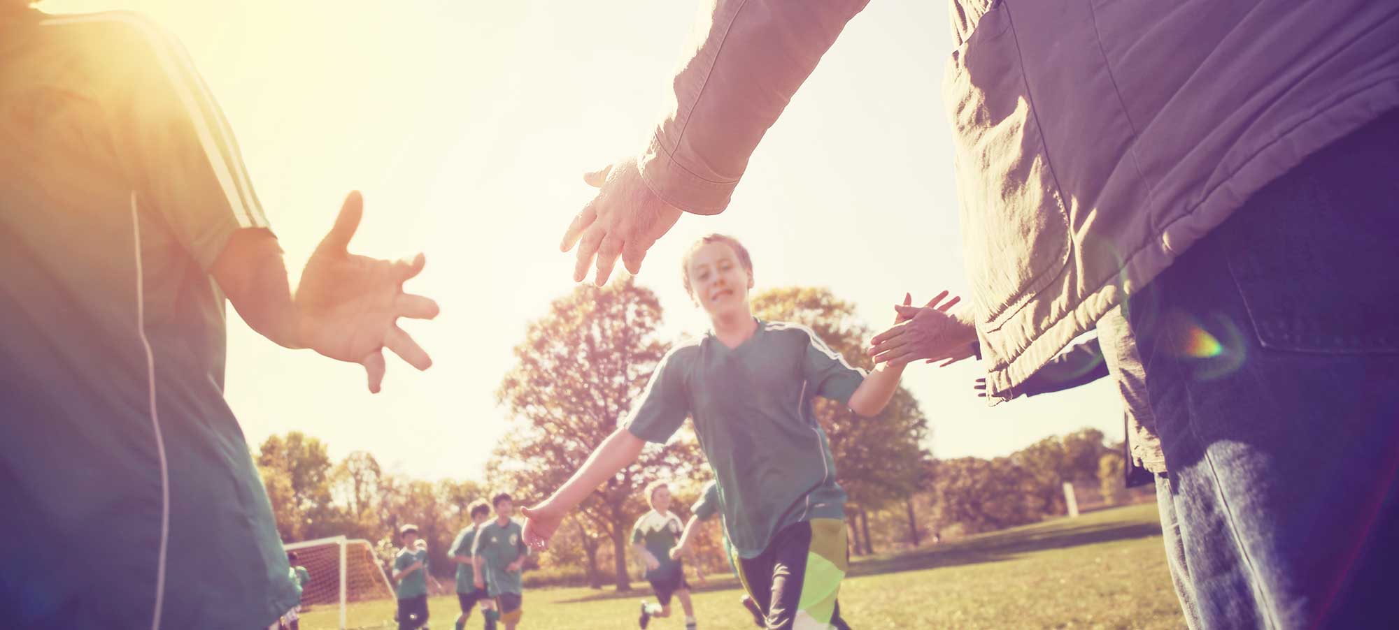 Go-PLay In | Worcester County, MD Kids playing soccer at a park